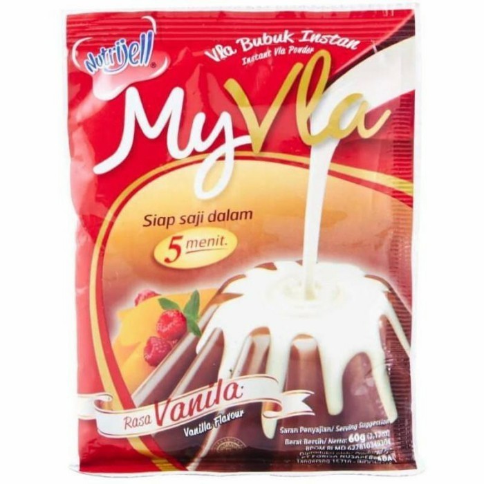 

Myvla 60gr / My Fla Nutrijell My Vla Rasa Vanila 60 gr