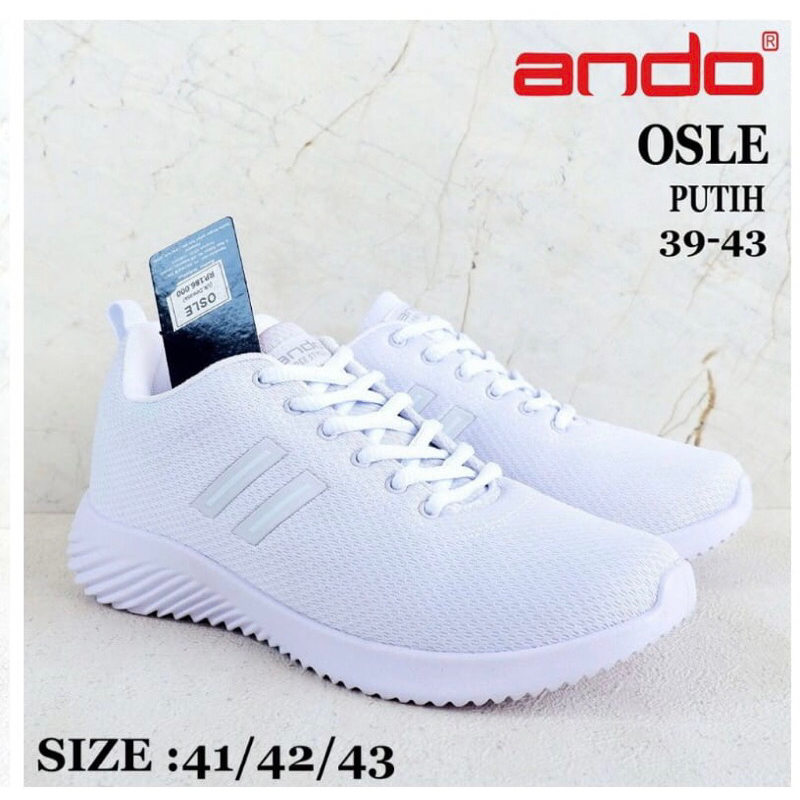 Sepatu Cowok Cewek dewasa Tali ANDO // OSLE,NOVE,NICKLAUS // Sepatu murah,Sepatu kekinian, Sepatu Sn
