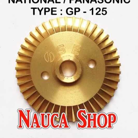 Premium Impeller National Panasonic GP 125  GP125  Shimizu PS 116 BIT Impeler Kuningan