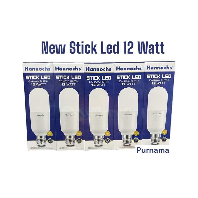 Hannochs STICK LED 12 Watt Lampu Led Stik Hannochs - Cahaya Putih