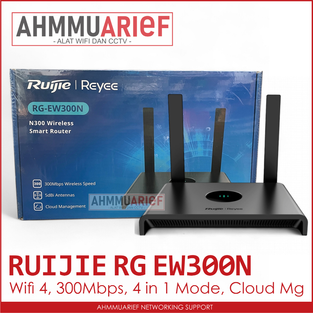 RUIJIE REYEE RG EW300N 300MBPS WI-FI WIFI 4 WIRELESS SMART MESH ROUTER