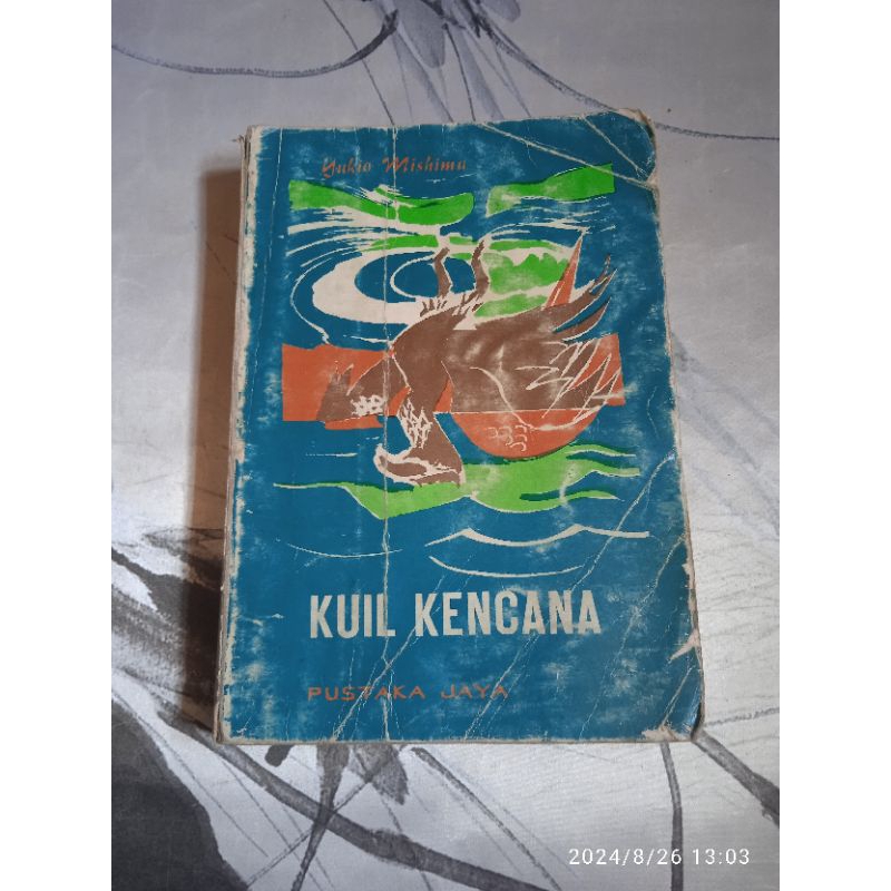 novel original kuil kencana - Yukio Mishima