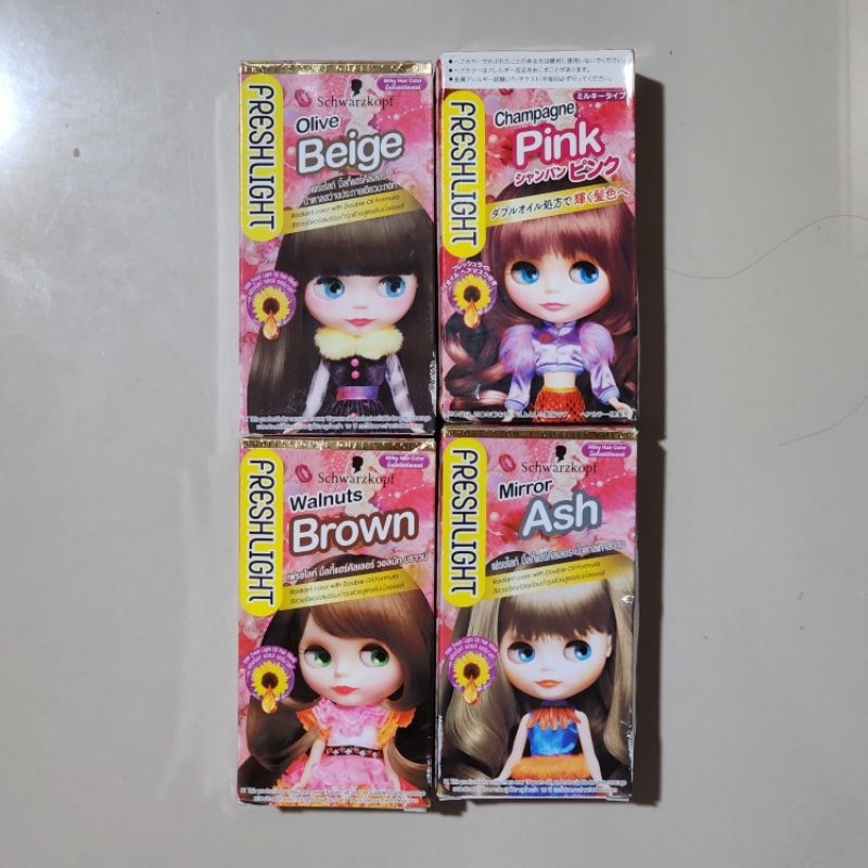 Schwarzkopf Freshlight Milky Type Hair Color Original 100%