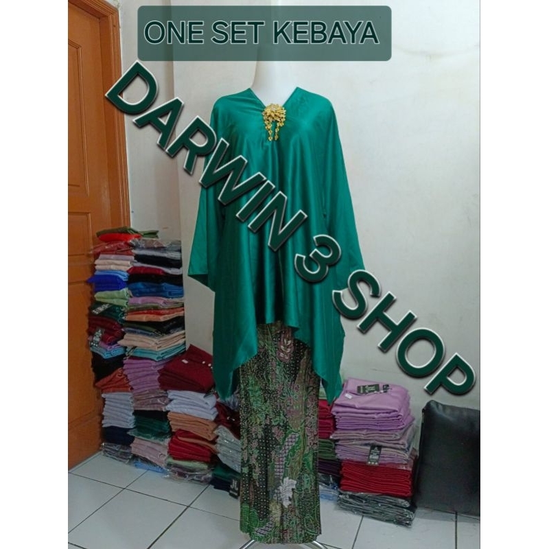 TERLARIS TERLARIS KEBAYA MODERN ONE SET/ TERMURAH KEBAYA SATIN JUMBO /BESTSELLER KEBAYA TUNIK