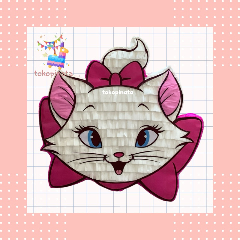 Pinata Marie Cat / Pinata Karakter Marie Cat / Pinata Cat