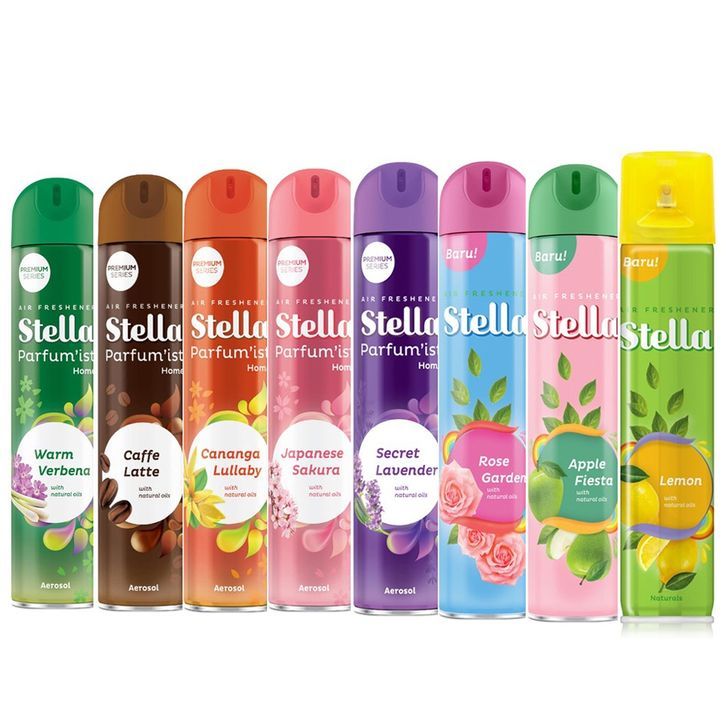 STELLA AEROSOL 175ML/STELLA SEMPROT 175ML/STELLA PENGHARUM RUANGAN