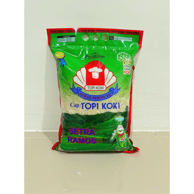 Beras topi koki 5 kg