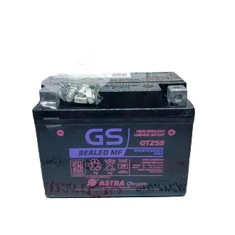 ORI: AKI GS MOTOR ASTRA OTO PARTS GTZ5S AKI KERING GS GTZ5S ORIGINAL