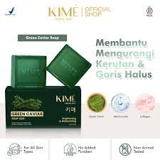 SABUN WAJAH KIME SKINCARE GREEN CAVIAR SOAP BAR ORIGINAL