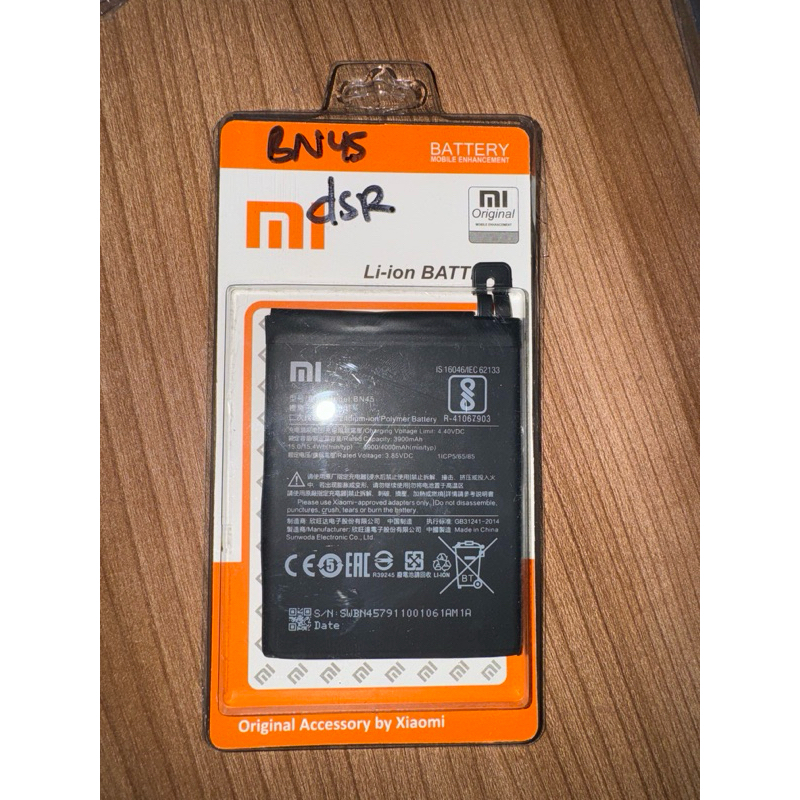 BATERAI REDMI NOTE 5 / REDMI NOTE 5 PRO BN45