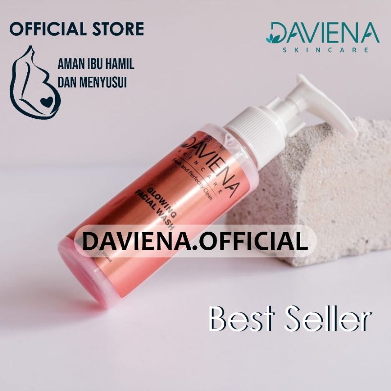 FACIAL WASH GLOWING | DAVIENA | DAVIENA SKINCARE | DAVIENASKINCARE | DAVIENA PALEMBANG | DAVINA SKIN