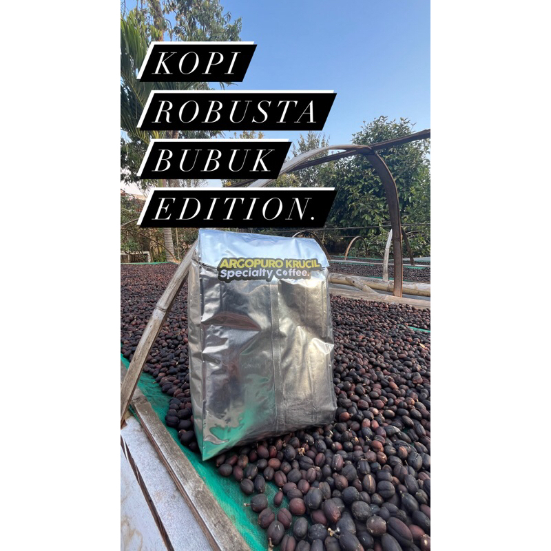 

Bubuk Kopi Robusta Argopuro Krucil
