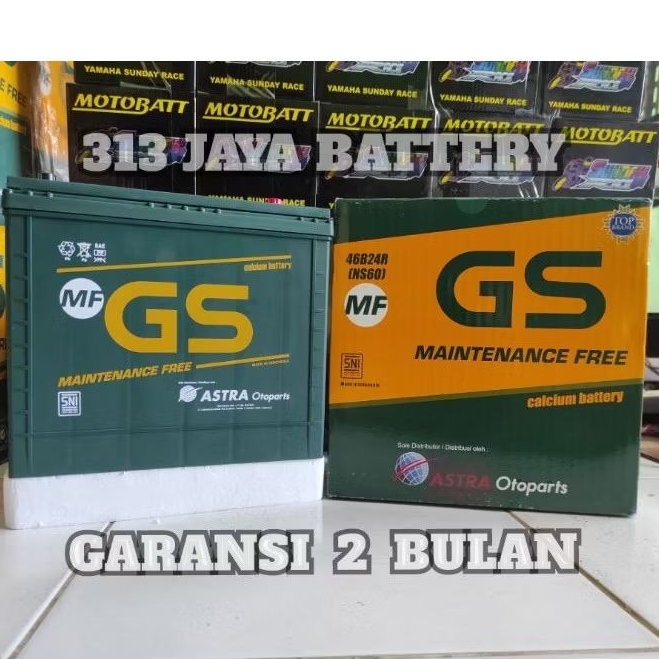 Aki kering Ns60 45amper GS ASTRA Otoparts Avanza-Xenia