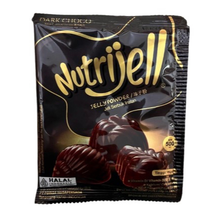 

Nutrijell jeli dark coklat 24 gram