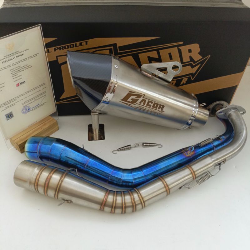 knalpot akrapovic original gacor racing pemakaian beat lama pcx 150 aerox 155 Scoopy Fazio Mio j ADV