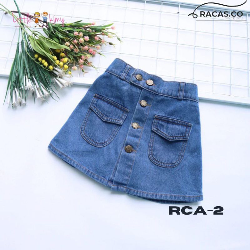 ROCELA Jeans Rok Celana Jeans Anak Rocela Kargo Rocela Skort
