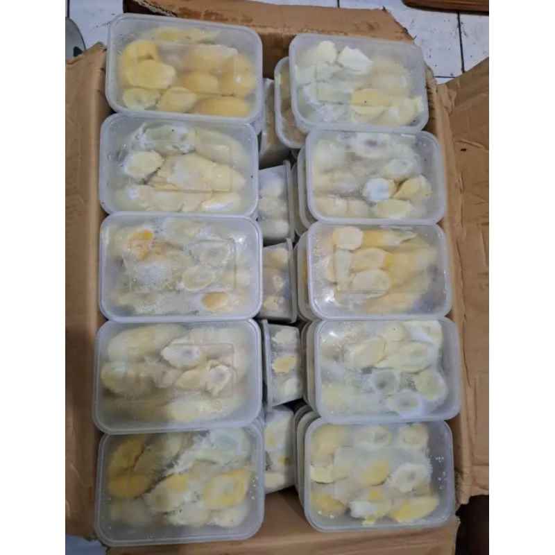 

Durian Kupas Durpas medan frozen 1box 500gr