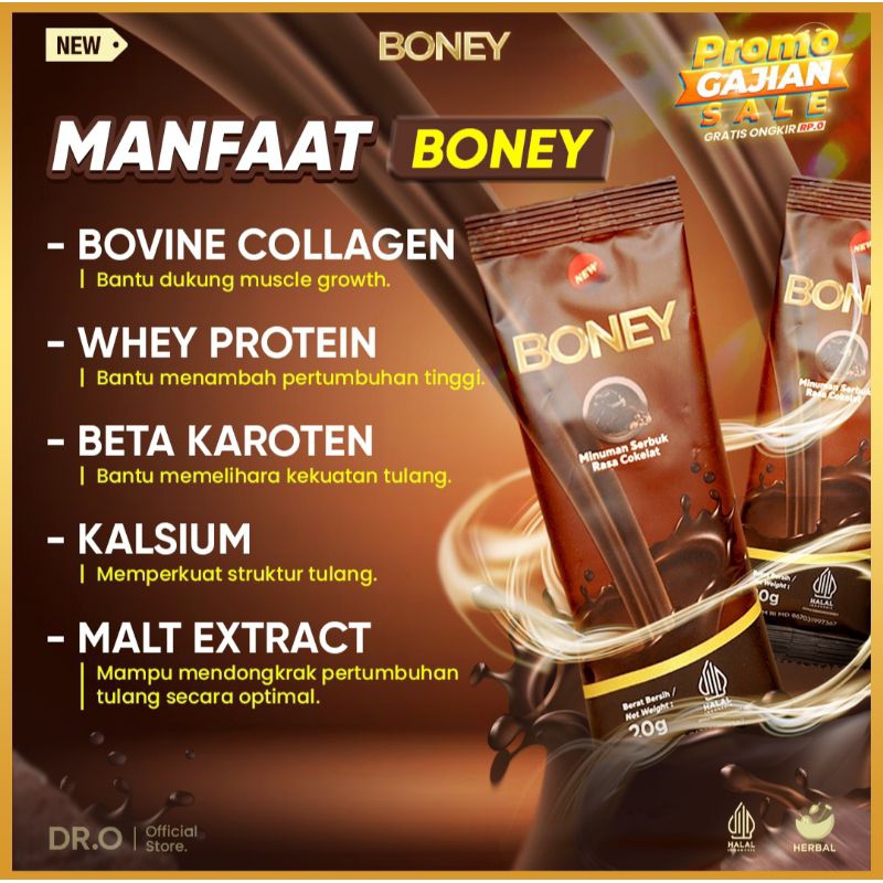 

Susu Boney - Susu Peninggi Badan Terbaik BPOM Original - Capai Tinggi Impian Dengan Boney APROVED