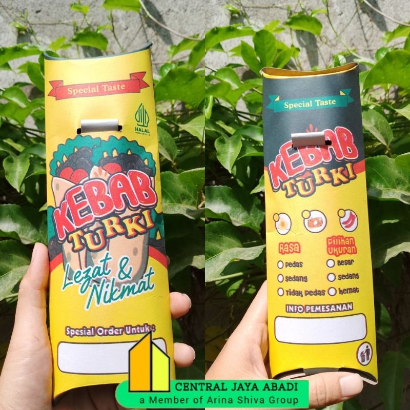 

[PAKET USAHA] 500 LEMBAR KERTAS KEBAB TURKI TARIKAN UKURAN 25 × 10 CM HIGH QUALITY PRODUK TERBARU | KOTAK KEBAB KEKINIAN | DUS KEBAB VIRAL TIKTOK | KEMASAN KEBAB | BOX KEBAB 500 PCS MURAH | TOKO KEBAB OFFICIAL | CENTRAL JAYA ABADI | SHIVACORP 91517