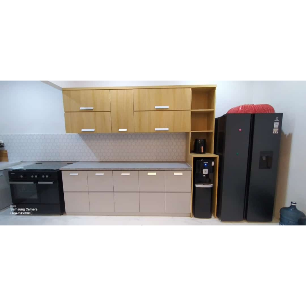 Kitchen Set Custom | Kitchen Set Minimalis | Rak Gantung | Rak Bawah Dapur | Lemari Kabinet