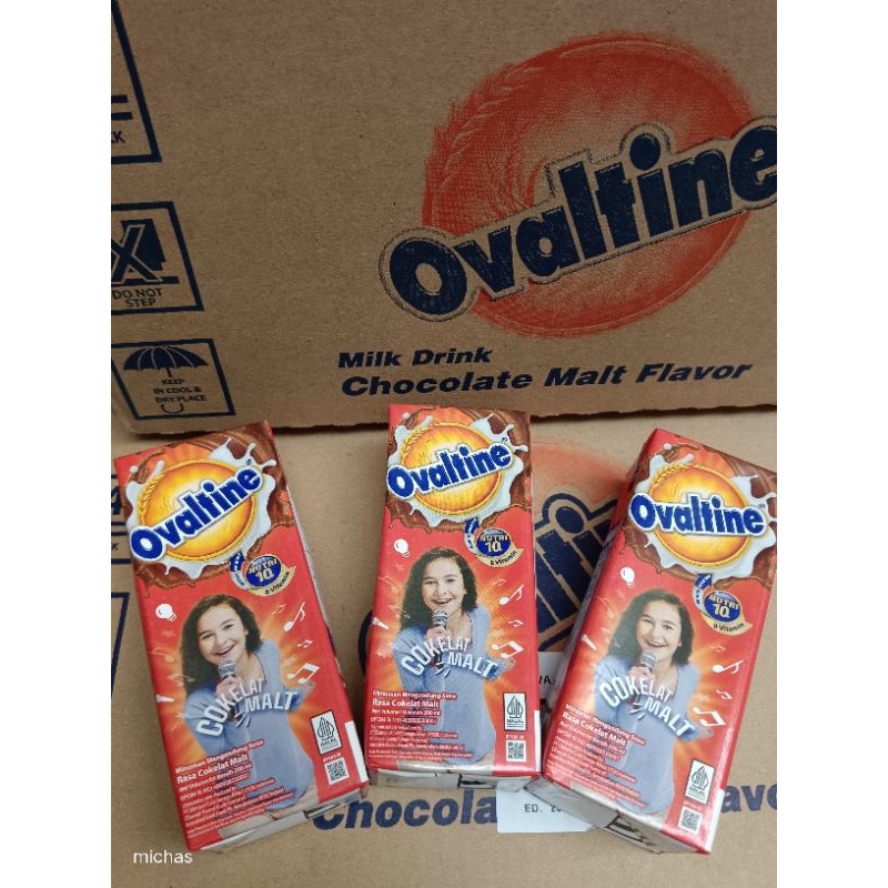 

SUSU UHT OVALTINE CHOCO MALT 200ML / SUSU COKLAT 200ML