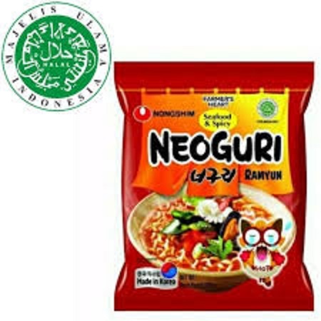 

Nongshim Neoguri Korean Spicy Seafood Ramen 120gr