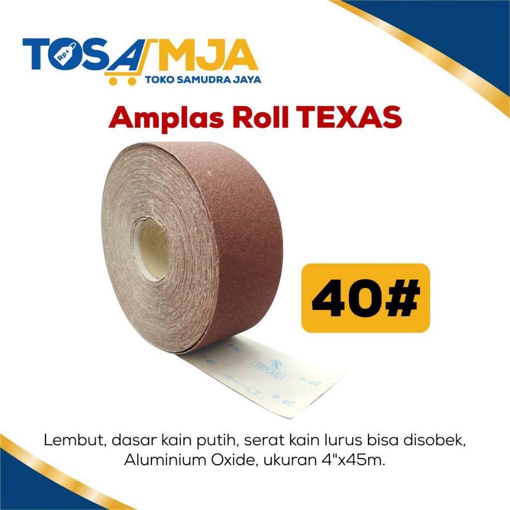 AMPLAS ROLL / KERTAS GOSOK TEXAS