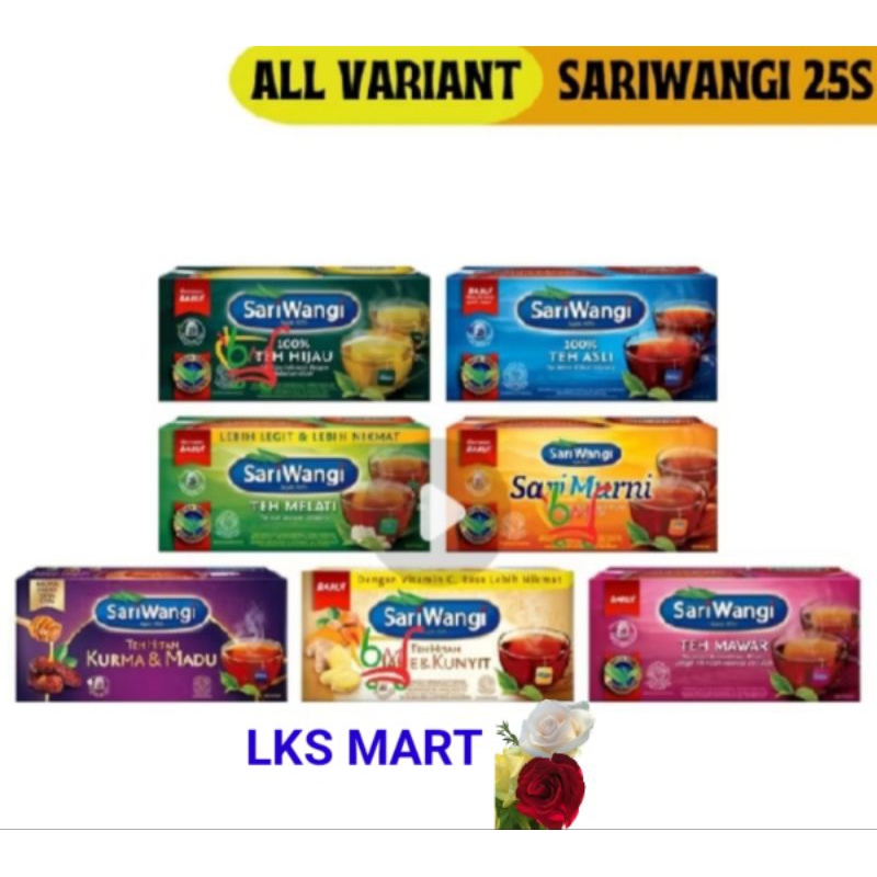 

Teh Sariwangi Isi 25 All Variant