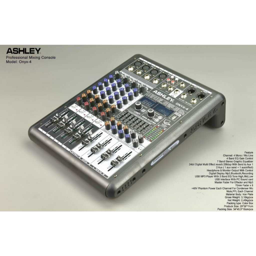 mixer ashley onyx4 onyx 4 original 4chanel