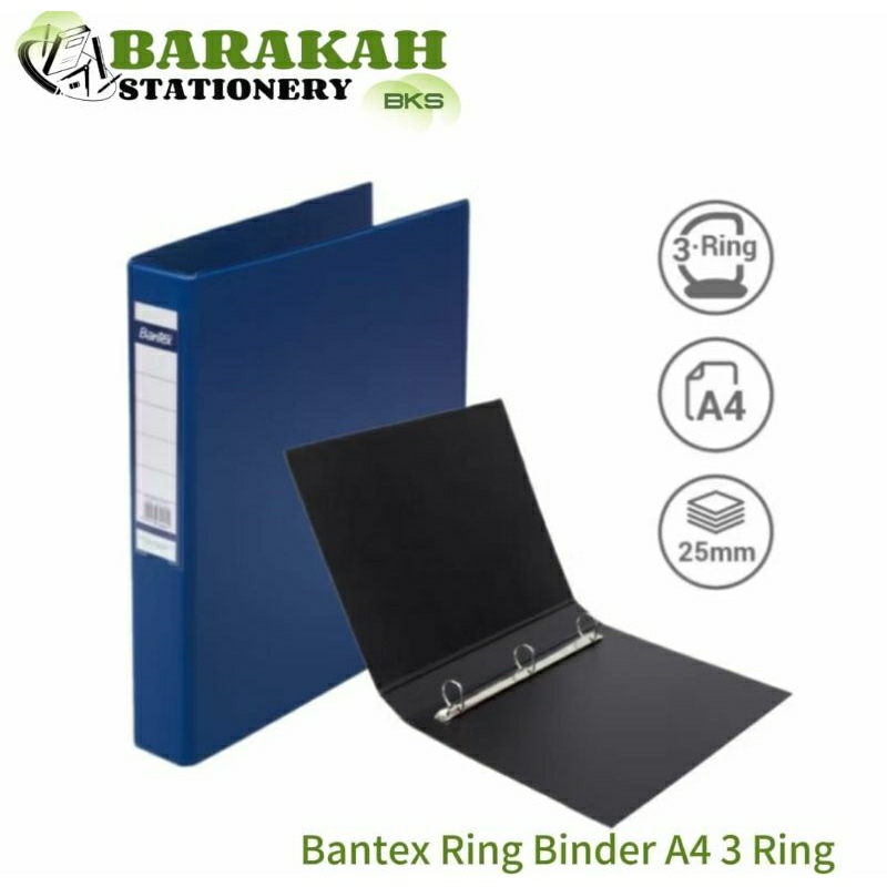 

Bantex Ring Binder A4 3Ring