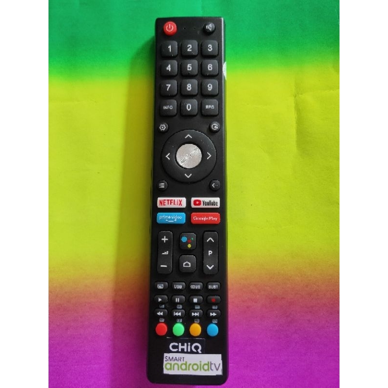 Remote TV CHIQ Smart Android TV tombol empuk