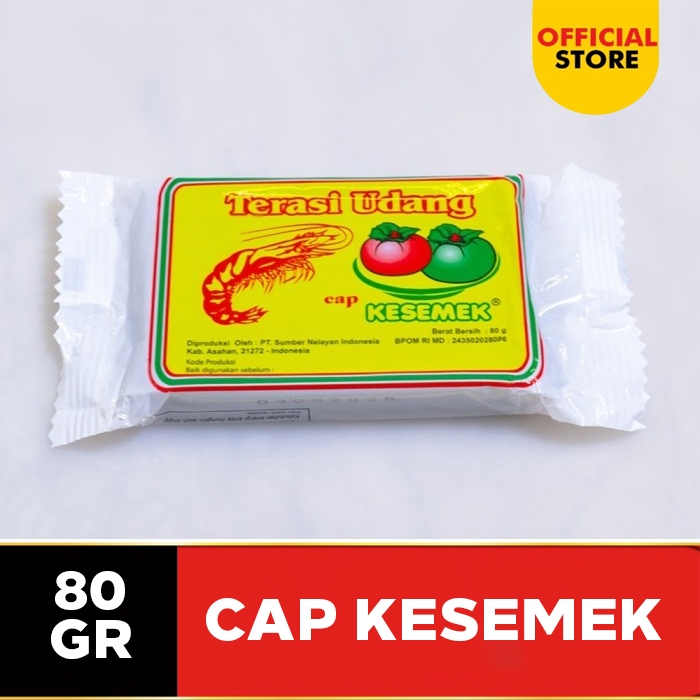 

TERASI UDANG CAP KESEMEK 80 Gr(1 PCS)