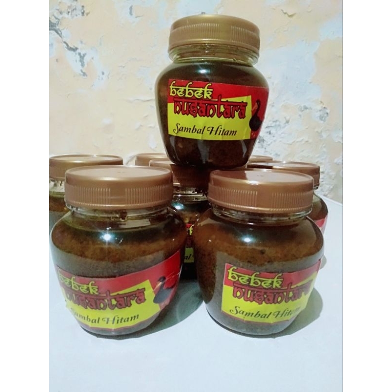 

sambal hitam Madura by bebek sanjei nusantara
