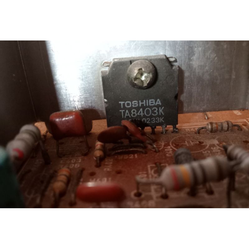 TA 8403 K IC VERTICAL TOSHIBA TA8403K CABUTAN ORIGINAL NORMAL TOTAL