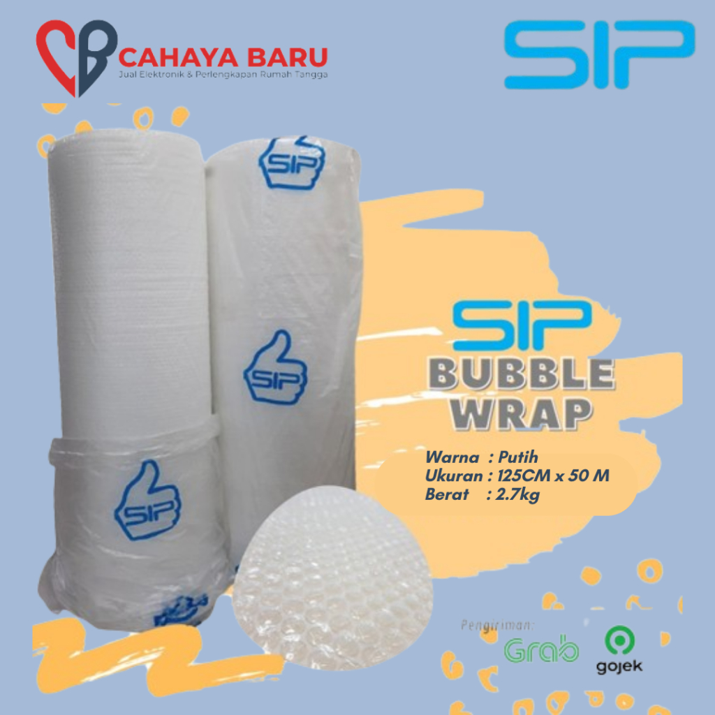 

BUBBLE WRAP BENING ROLL (GOJEK/GRAB)