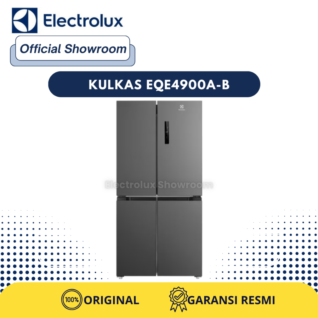 Kulkas 4 Pintu Electrolux EQE4900A - Kapasitas 496 Liter Inverter