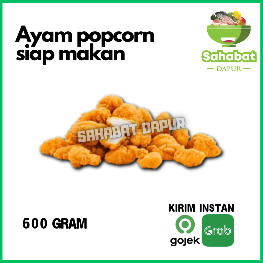 

Ayam Popcorn 500gr - Sahabatdapur