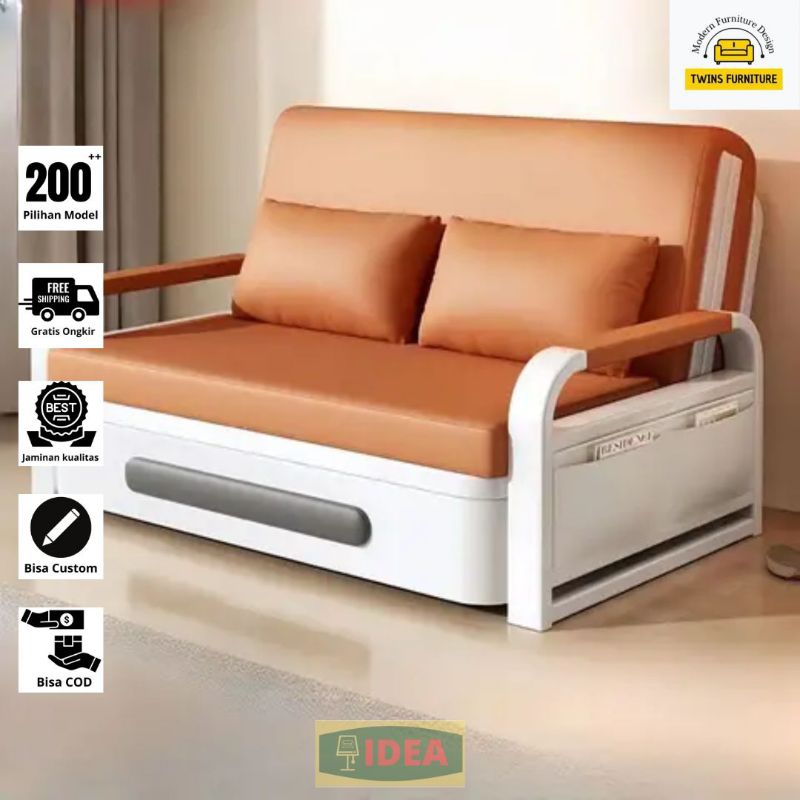 IDEA - Sofa Bed Minimalis/Sofa Kasur Nyaman Super Empuk