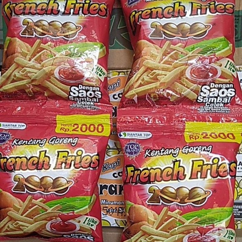 

Kentang goreng/french fries 1 renceng isi 10 pcs.