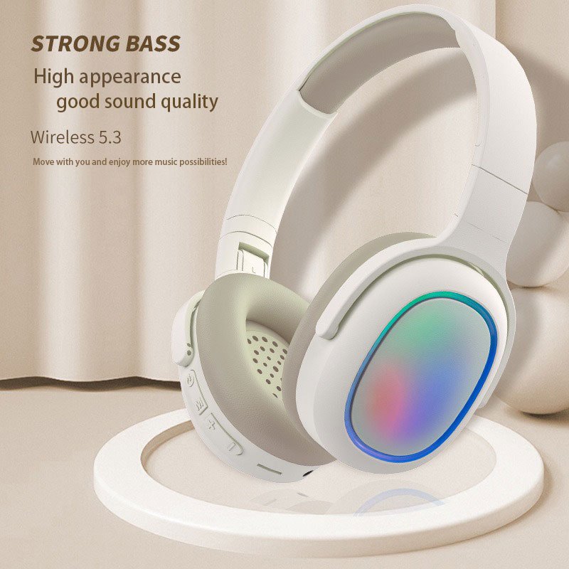 Hot Deals New Rgb Bs961 Headset Gaming Bluetooth Wireless Sport Headphone With Noise Canceling Mic
