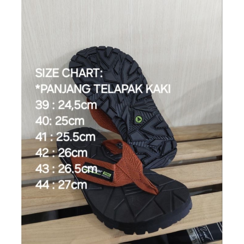 Sandal Jepit Mezzo Outdoor Pro- Sandal Jepit Pria- Sandal Gunung