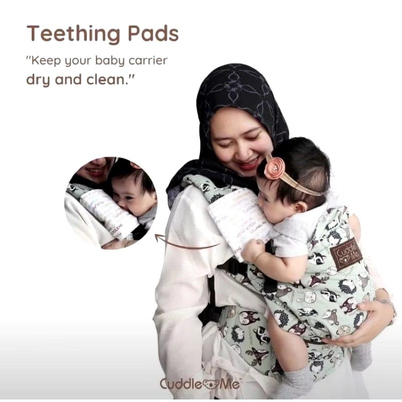 Cuddle Me Teething Pads Gendongan CuddleMe Gigitan Gendongan Bayi