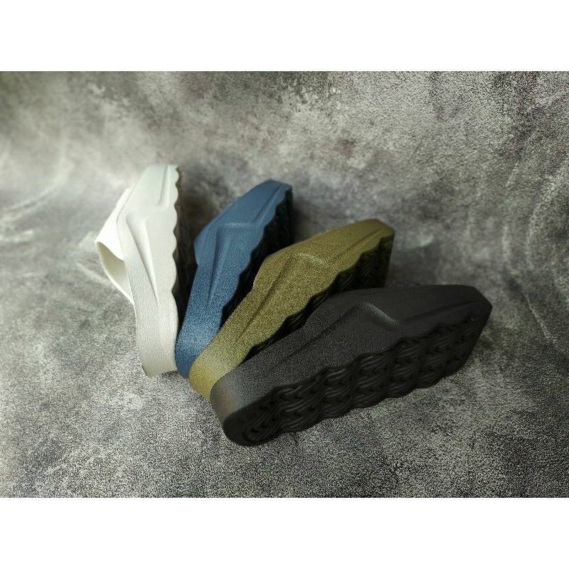 SANDAL SLIDE PATROBAS EASE BLACK/ARMY/IVORY/BERYL ORIGINAL PATROBAS MADE IN INDONESIA