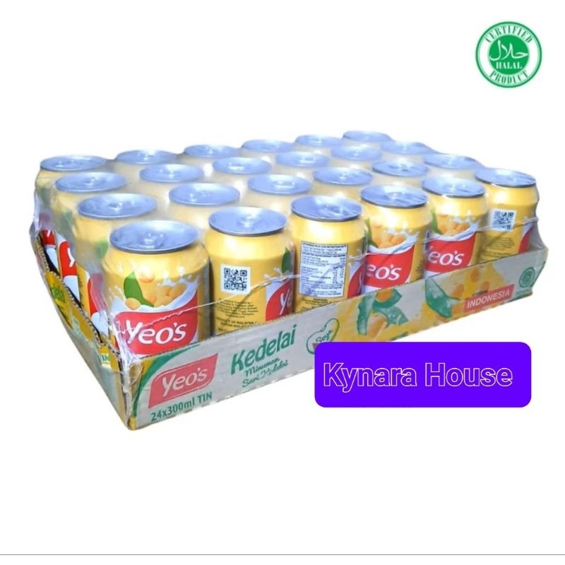 

Yeo's Drink Kaleng 24x300ml (Karton)