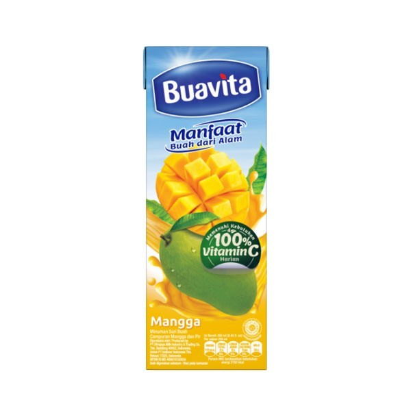BUAVITA MANGGA/LECI/JERUK/JAMBU/APEL 250ML