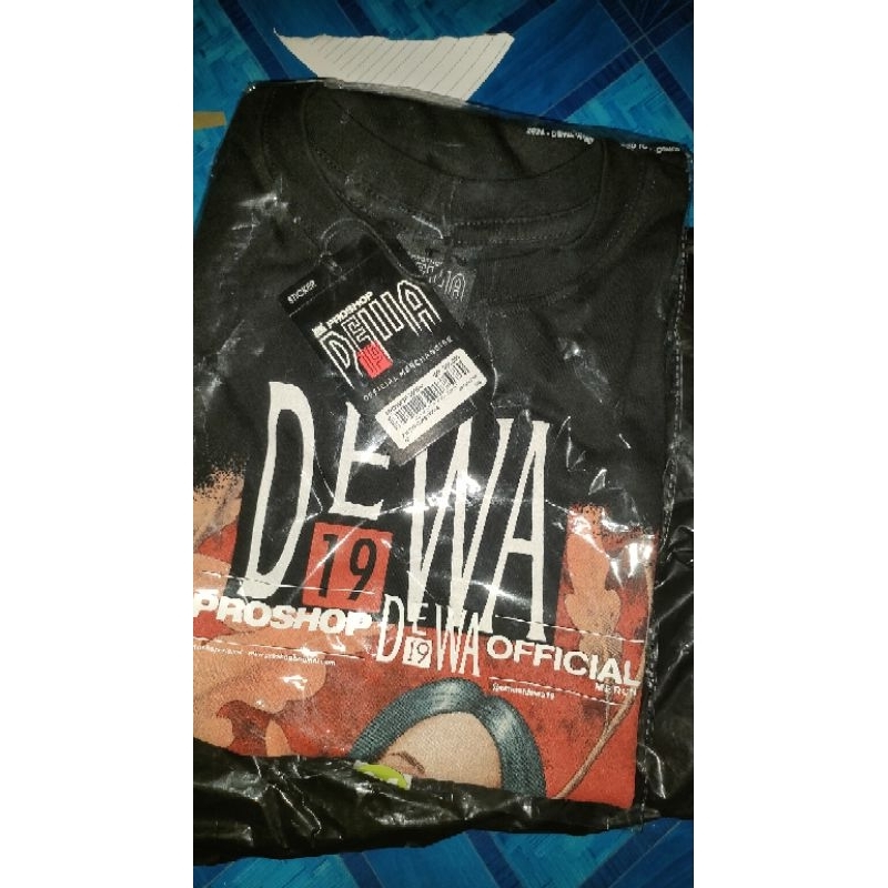 t shirt dewa 19 cukup siti nurbaya official merchandise size M