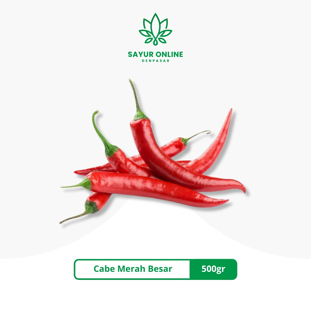 

Cabe Merah Besar 500gr - Sayur Online Denpasar