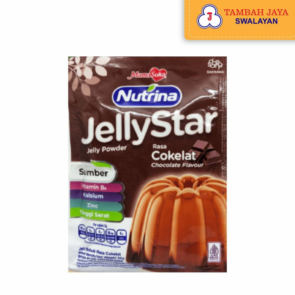 

Nutrina JellyStar Jelly Powder Rasa Coklat 30g