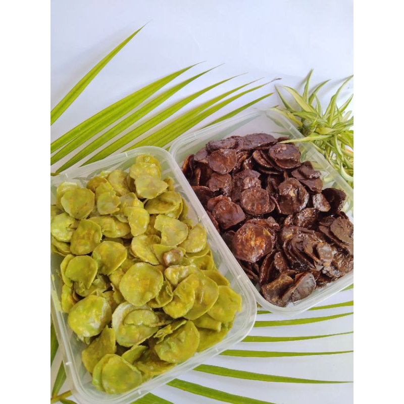 

PAKET BLUNDING KRIPIK PISANG lumer rada Greenta & Coklat