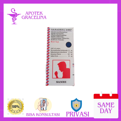 SANADRYL DMP SIRUP 120 ML